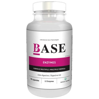 Base - Enzymes aide digestive - 90 caps