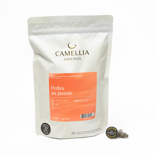 Camellia sinensis - Perles jasmin, thé vert aromatisé -(sac 50sachets)