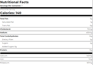 Proti diet - gâteau protéiné : carottes et noix (7 sachets/ 34g)