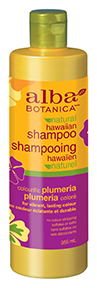 Alba botanica - discontinué shampooing 'colourific plumeria'  355 ml.