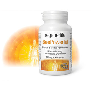 Natural factors - Regenerlife pouvoir d abeille 300 mg - 90 caps