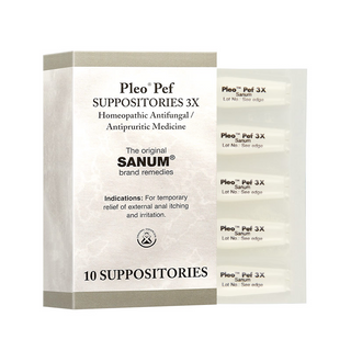 Biomed - suppositoires pléo-pef 10 suppositoires.