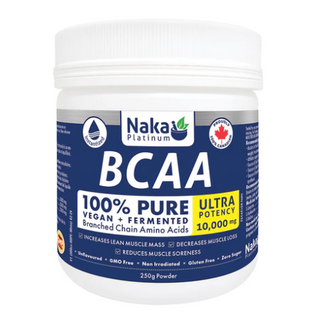 Naka - Platinum bcaa végétalien 100% pur en poudre - 250g