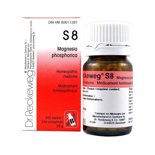 Dr. reckeweg - S8 magnesia phosphorica 3x - 200 comp.