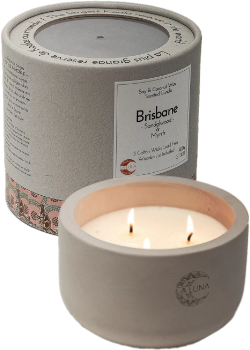 La luna - Brisbane sandalwood myrrh chandelle 400 g
