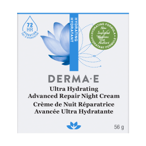 Derma e - crème de nuit ultra hydratante adv.repair 56 g