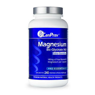 Canprev - magnesium bis-glyc 140 ex gentle 240vcap.