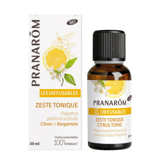 Pranarom - Les diffusables,  zeste tonique - 30 ml