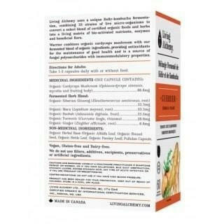 Living alchemy - guerrier - 60 caps.