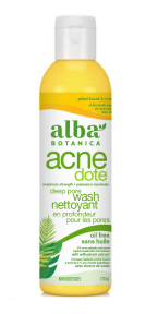 Alba botanica - acnedote nettoyant en profondeur de pores 177 ml
