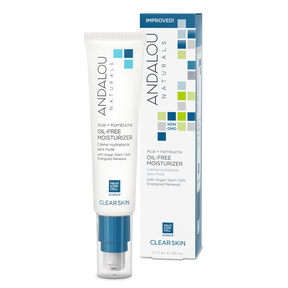 Andalou naturals - hydratant sans huile clear skin acai + kombucha 58 ml.