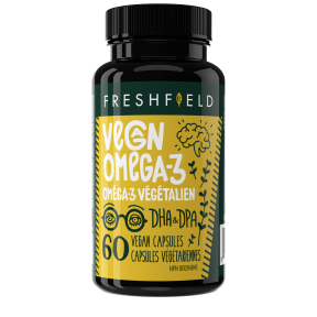 Freshfield - omega-3 végétalien dha + dpa 60 vcaps