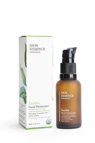 Skin essence organics - soothe - hydratant anti-âge pour le visage - peau sensible - 30 ml