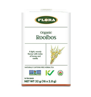 Flora - tisane rooibos bio - 16 sachets.