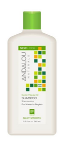 Andalou naturals - shampooing doux et soyeux à l'huile de marula exotique 340 ml.