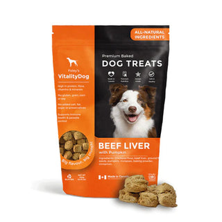 Vitalitydog - Foie et citrouille récoltée pour chien - 400g