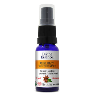 Divine essence - Haleine fraîche : cannelle + menthe poivrée bio - 15 ml