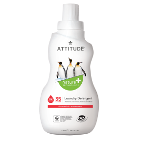 Attitude - lessive det. 3x pamplemousse rose 1l.