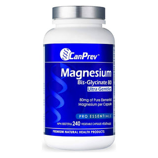 Canprev - magnesium bis-glyc 80 ult gentle 240vcap