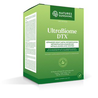 Nature's sunshine - detox ultrabiome (30 sachets x 13g).