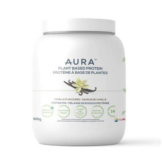 Aura - poudre de protéines végétales à la vanille 500 g
