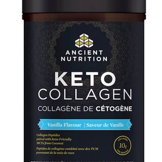 Ancient nutrition - collagène de cétogène - vanille 340 g
