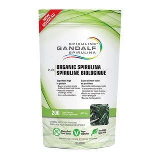 Gandalf - capsules de spiruline biologique 200 caps