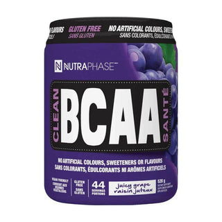 Nutraphase - clean bcaa raisin juteux - 528 g.