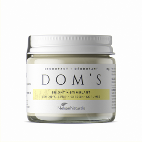 Dom's deodorant - déodorant brillant - pot de 65 g
