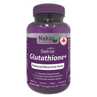 Naka - setria glutathione+ - 75vcaps