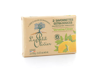 Le petit olivier - Savonnettes extra douces : verveine citron - 2 x 100g