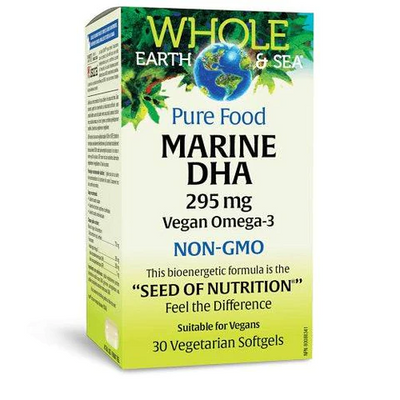 Whole earth & sea - adh marin omega3 - 295mg - 30 gel