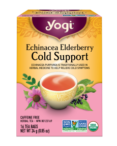 Yogi - echinacea sureau froid support 16 bg