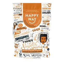 Happy way - Protéines de lactosérum (saveur caramel salé) - 500 g