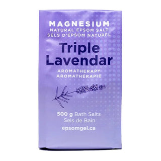 Epsomgel - Triple lavendar sels de bain - 500g