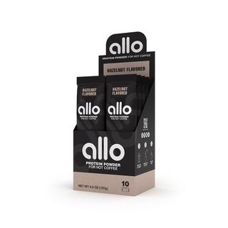 Allo nutrition - poudre de protéines - noisette 10 pièces