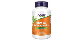 Now - Extrait d'ashwagandha 600mg - 90 vcaps