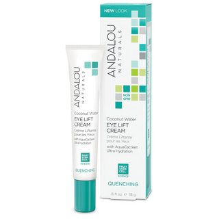 Andalou naturals - crème liftante pour les yeux à l'eau de coco désaltérante 18 g.