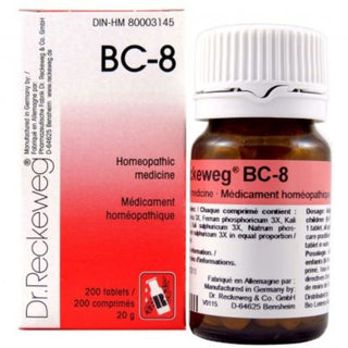 Dr. reckeweg 
- bc-8 20g - 200 comp.