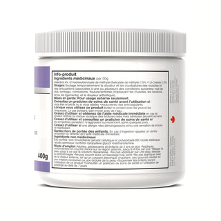 Vita·rub crème naturelle anti-douleur – Menthol et eucalyptus pour muscles, dos et arthrite (400g)