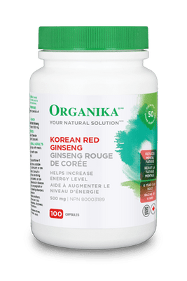 Organika - ginseng rouge de corée 500 mg