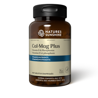 Nature's sunshine - cal-mag plus vit d - 180  comp..