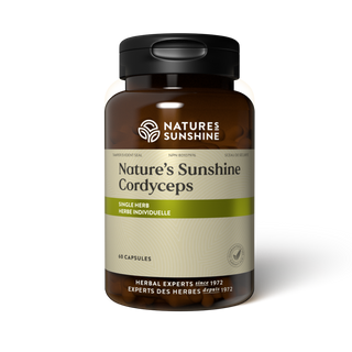 Nature's sunshine - cordyceps - 60 caps  nouveau.