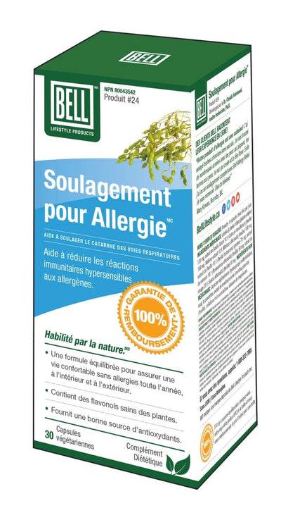 #24 Soulagement pour allergie -Bell Lifestyle -Gagné en Santé