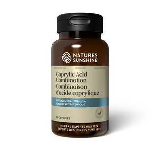 Nature's sunshine - acide caprylique combinaison - 90 caps
