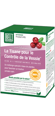 #4b Tisane pour contrôle de la vessie pour femmes -Bell Lifestyle -Gagné en Santé