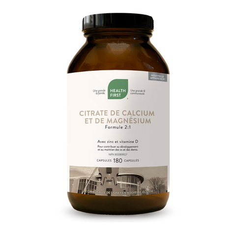 Health first - citrate calcium et magnesium (formule 2:1).