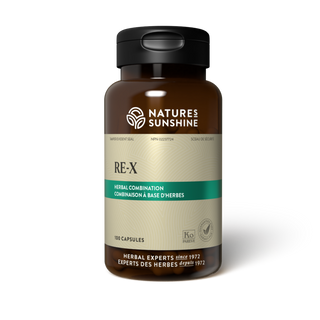 Nature's sunshine - re-x combinaison herbes  - 100 caps.