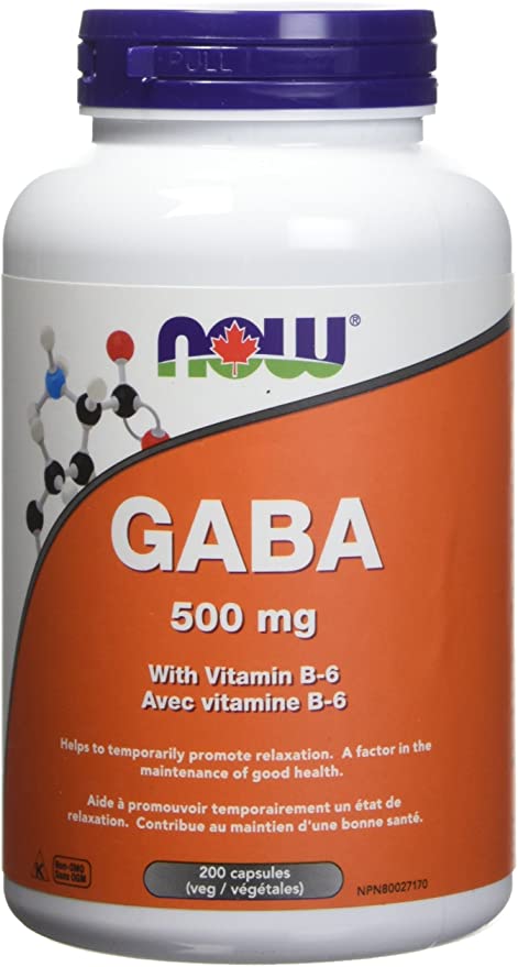 Now - gaba 500 mg + b6
