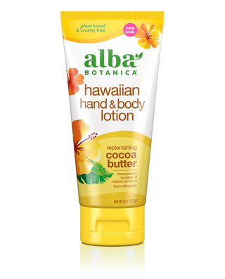 Alba botanica - 
lotion mains et corps au beurre de cacao - 170 ml